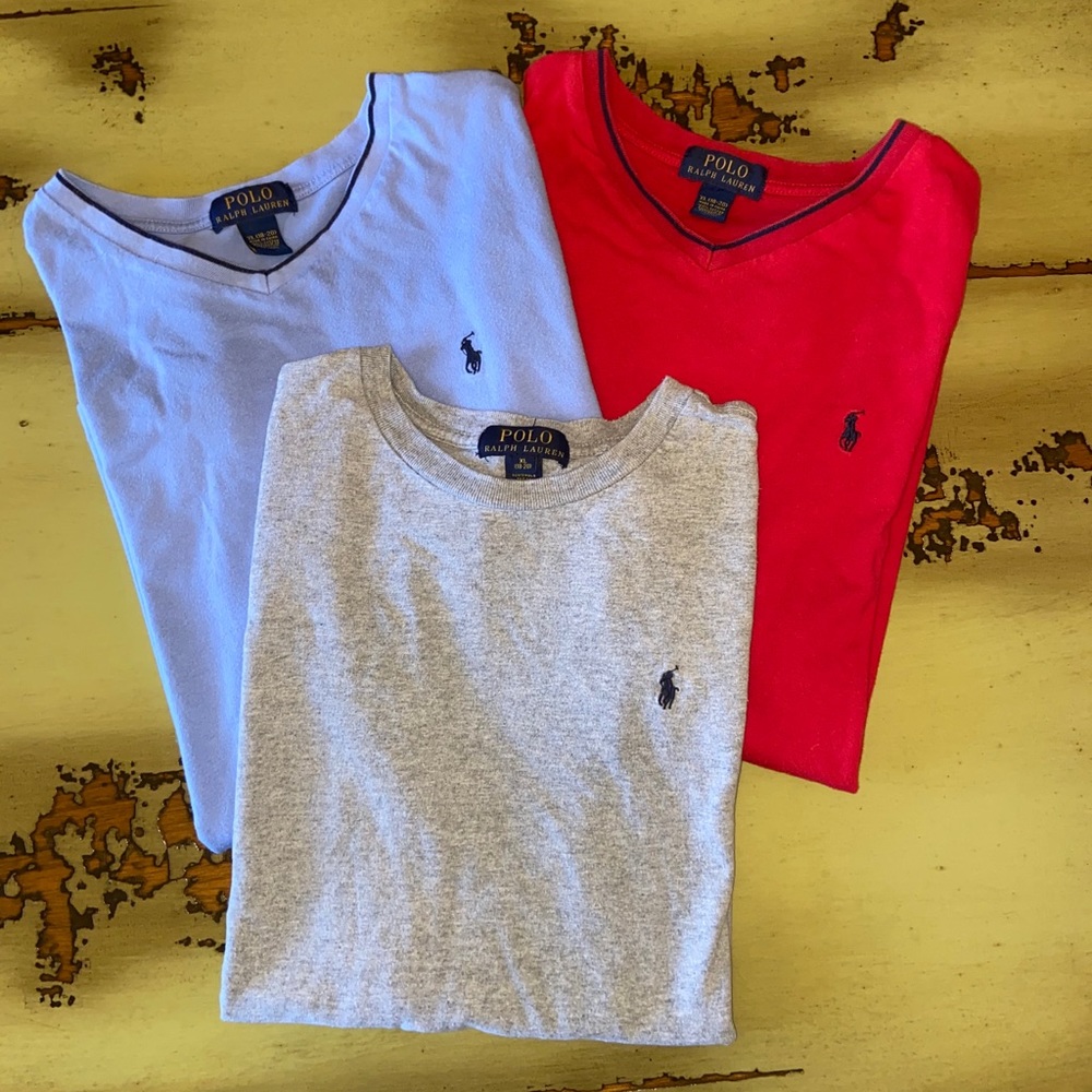 Bundle of 3 boys Polo shirts size XL (18-20)